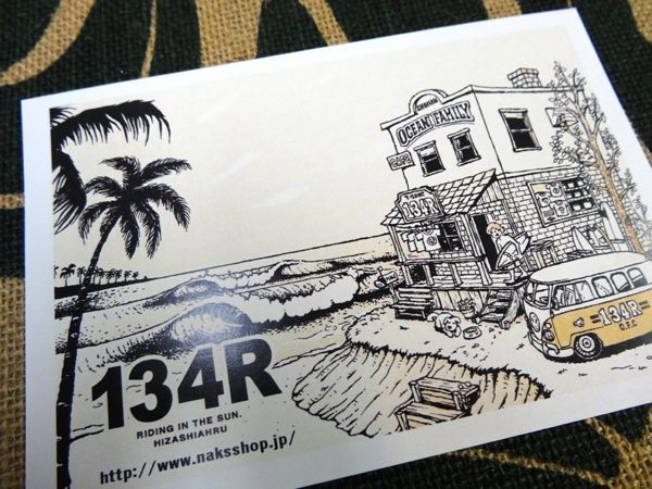 134R Post Card ポストカード Surf134 #134R-PO023002