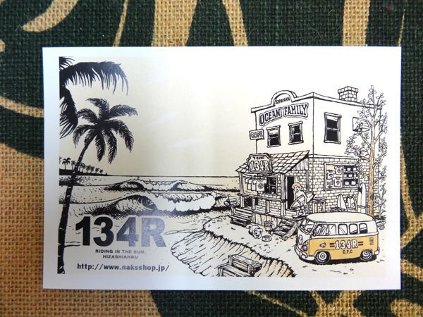 134R Post Card ポストカード Surf134 #134R-PO023002