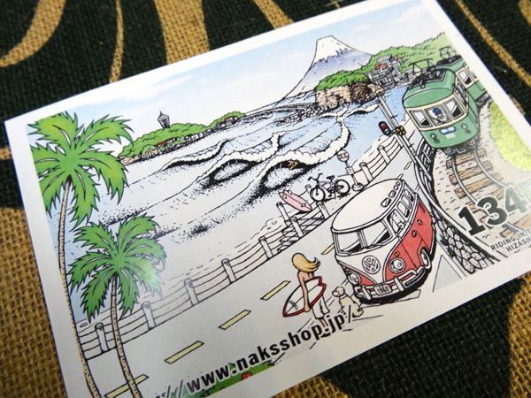 134R Post Card ポストカード Shichirigahama 七里ケ浜 #134R-PO023001