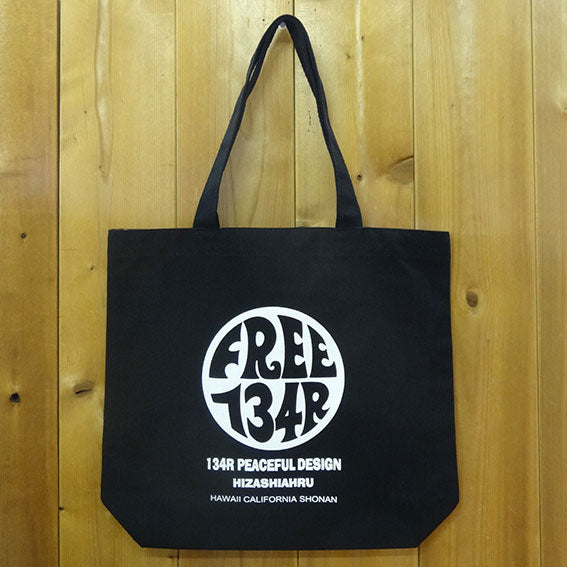 134R circle campus tote bag ブラック #134R-B023001bk