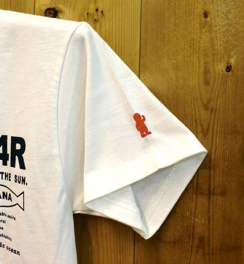 134R T-Shirts SAKANA White