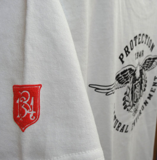 134R T-Shirts Eagle T White