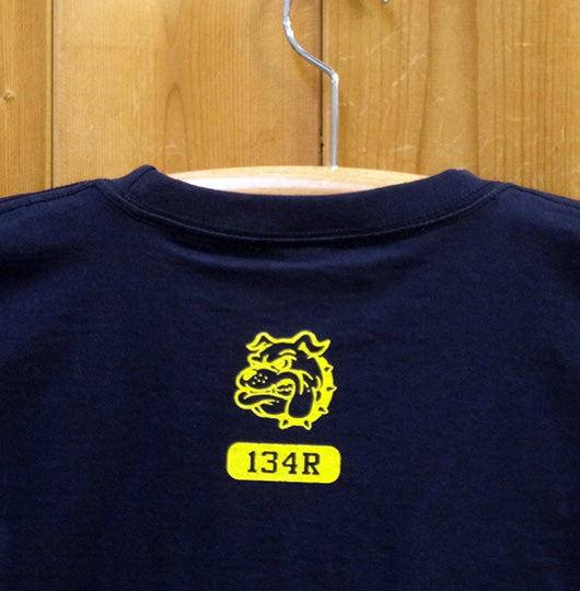 FREE 134R T-Shirts wild bulldog surfer blue