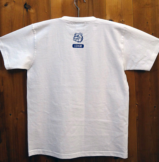 FREE 134R T-Shirts wild bulldog surfer white