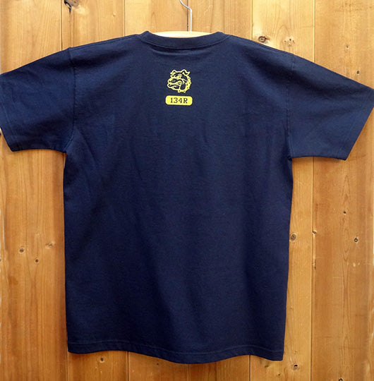 FREE 134R T-Shirts wild bulldog surfer blue