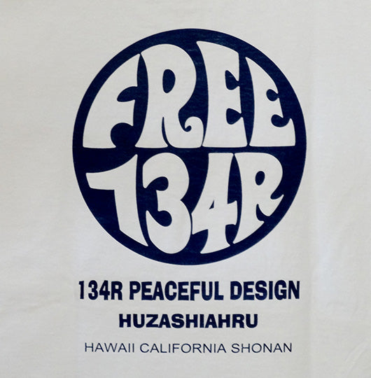 134R T-Shirts Circle Logo WH