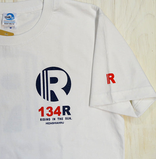 134R T-Shirts Double Line WH