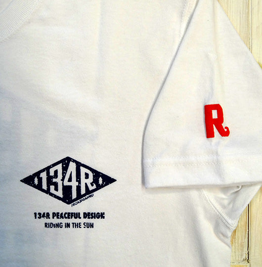 134R T-Shirts 2014 PEACEFUL DESIGN WH