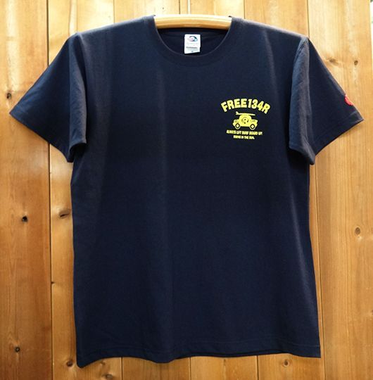 134R T-Shirts navy surfcar