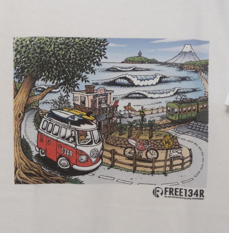 134R T-Shirts 2014 Kamakura2 PFC WH