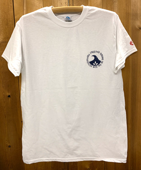 134R T-Shirts Wave Leaf WH