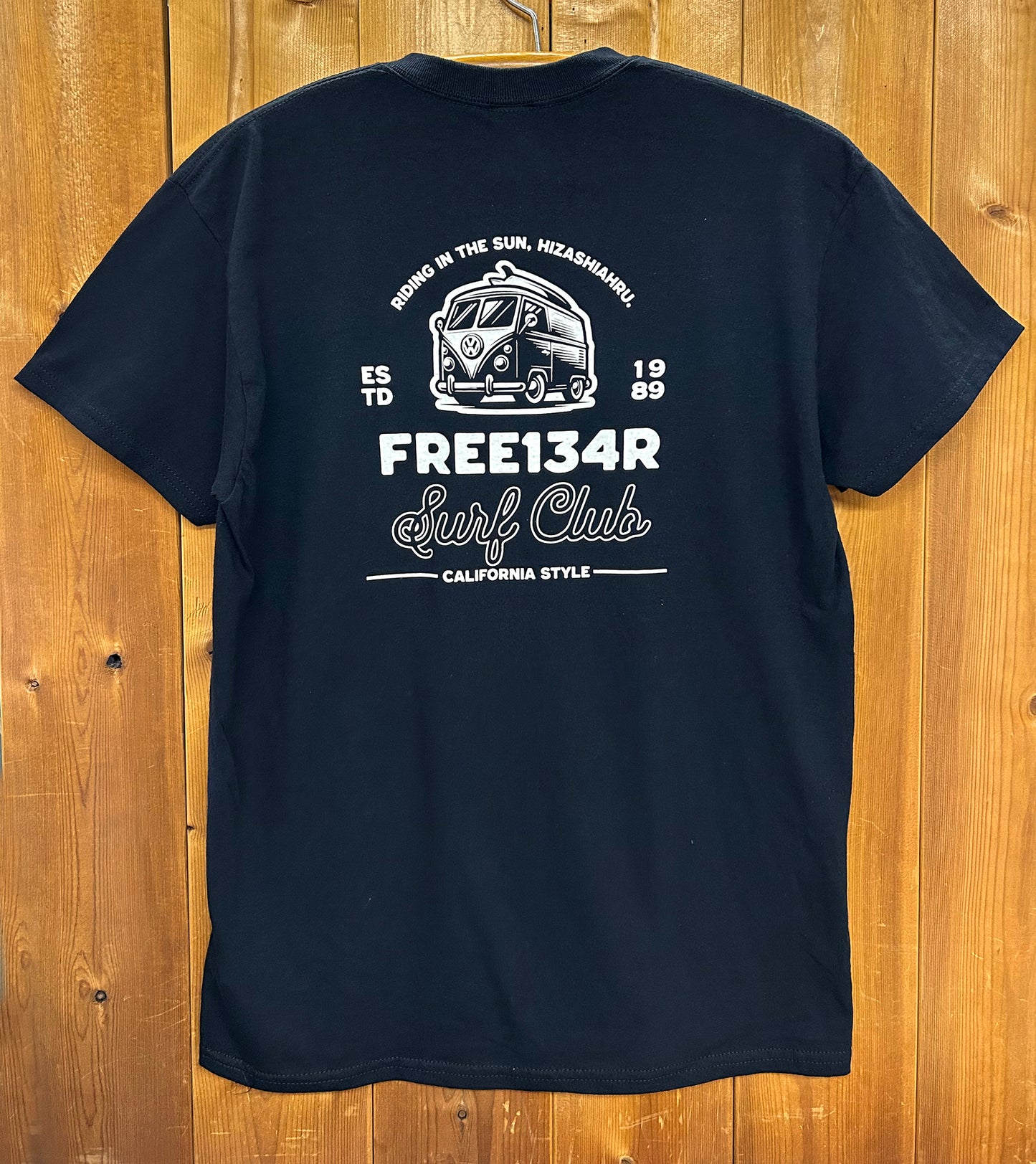 134R T-Shirts  VW surfclub BK  #134R-T025003bk