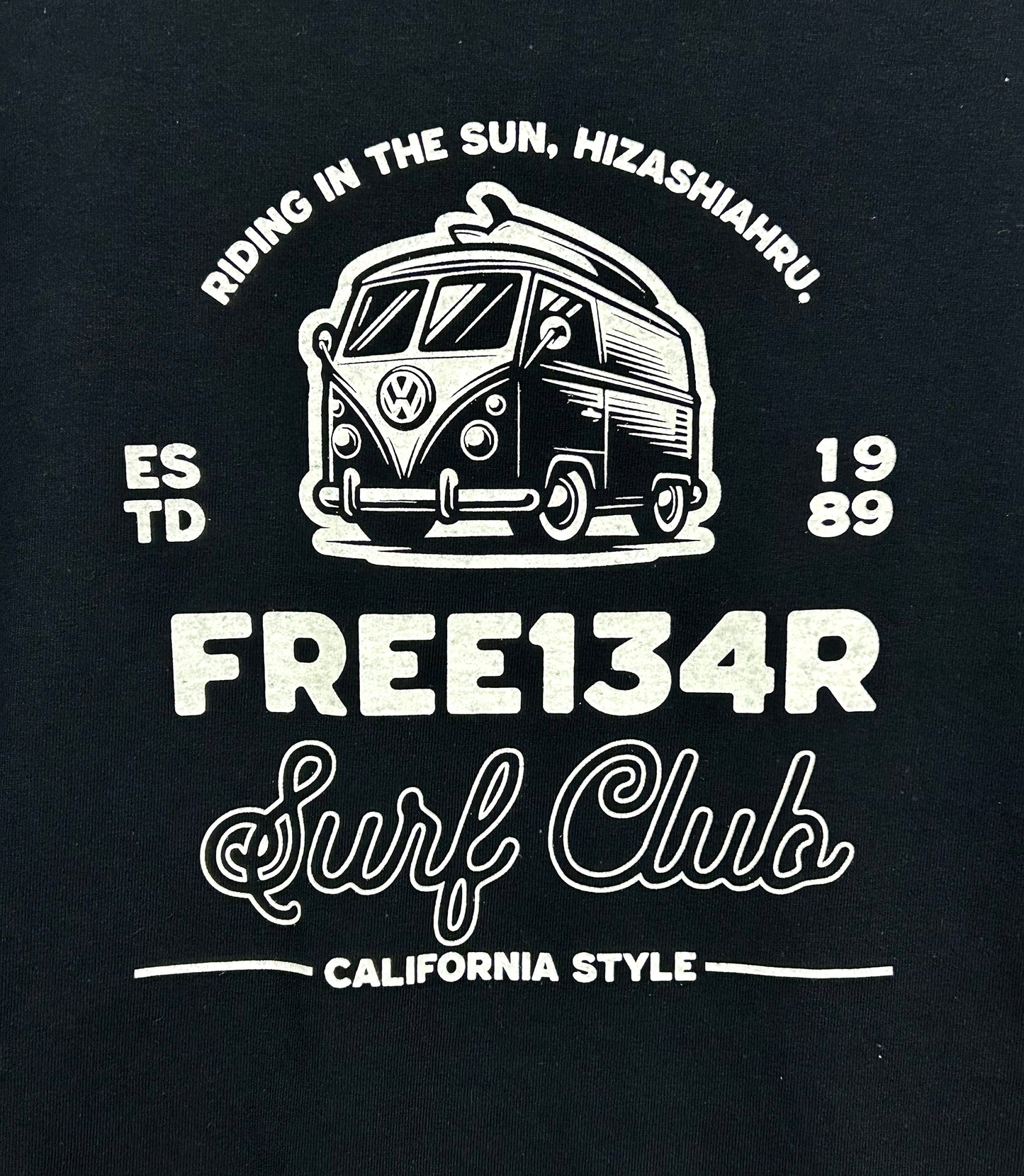 134R T-Shirts  VW surfclub BK  #134R-T025003bk