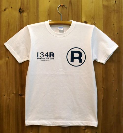 134R T-Shirts Big [R] 134 White