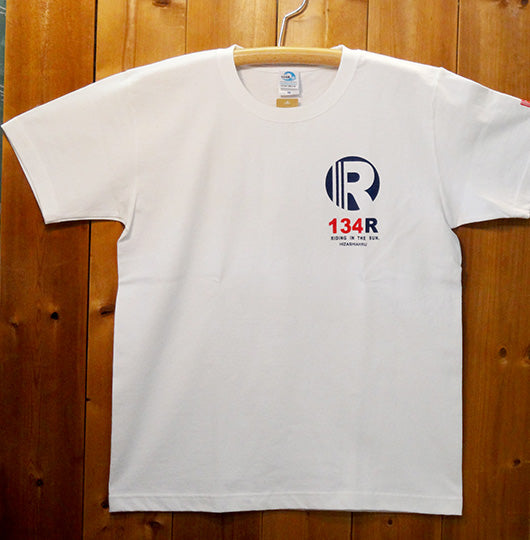 134R T-Shirts Double Line WH