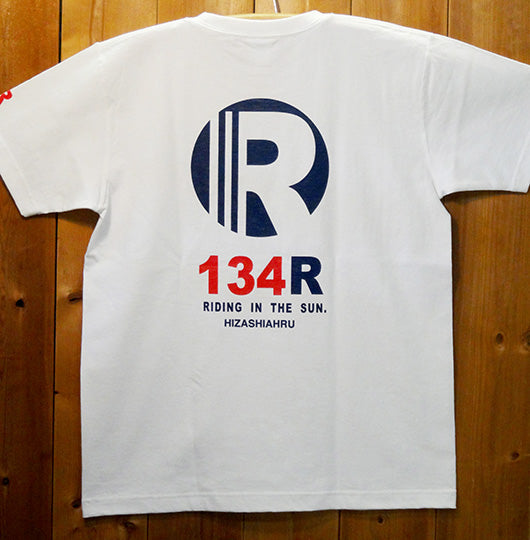 134R T-Shirts Double Line WH